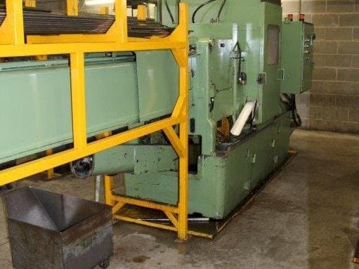 Frontansicht der Wickman 1"-6 Maschine