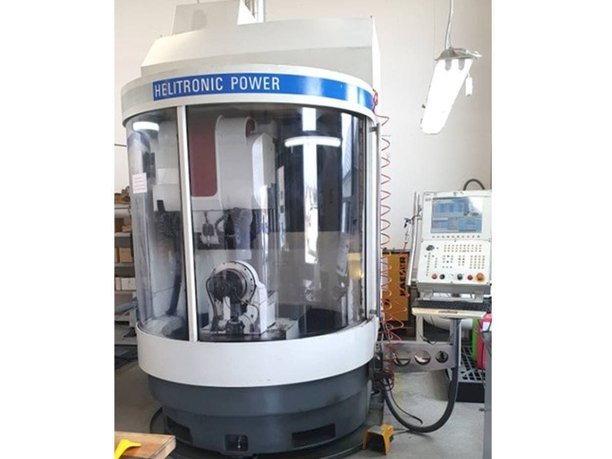 Frontansicht der Walter Helitronic Power Maschine