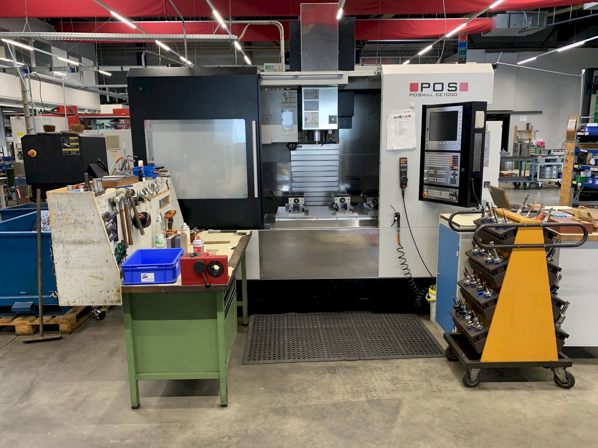 Frontansicht der POSmill CE 1000 Maschine