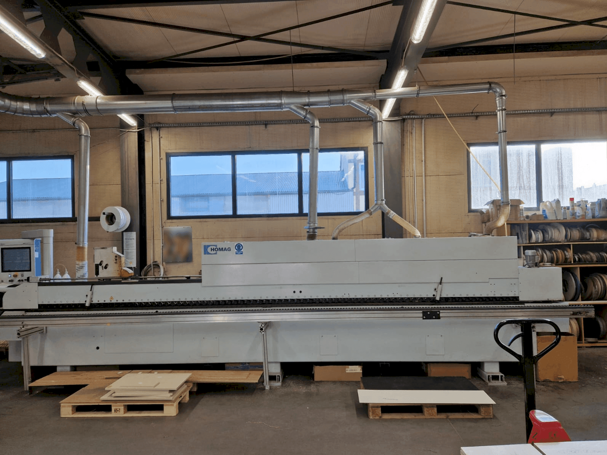 Frontansicht der HOMAG KAL210 Ambition 2262  Maschine