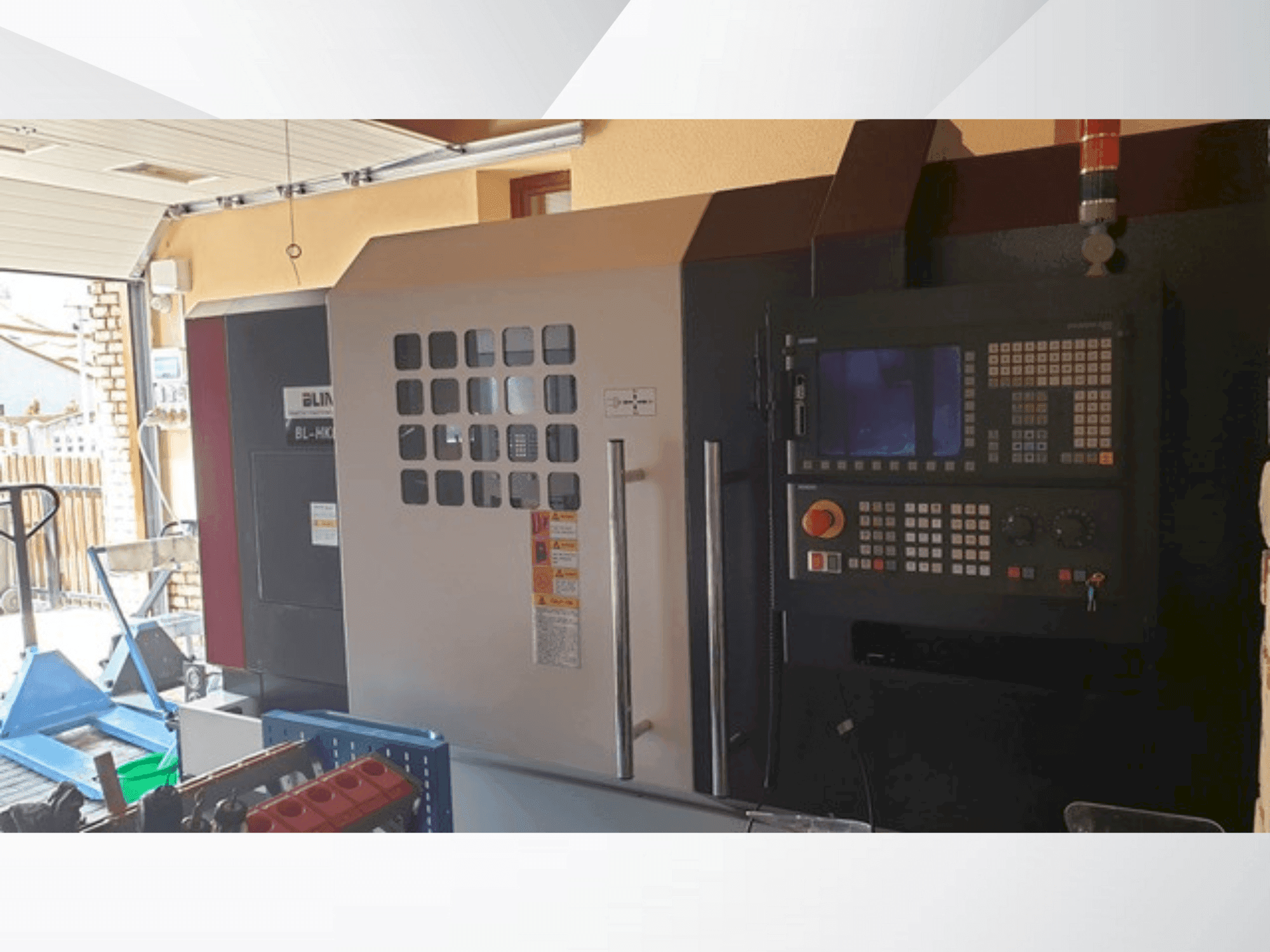 Frontansicht der TAATH BL-HK80B  Maschine