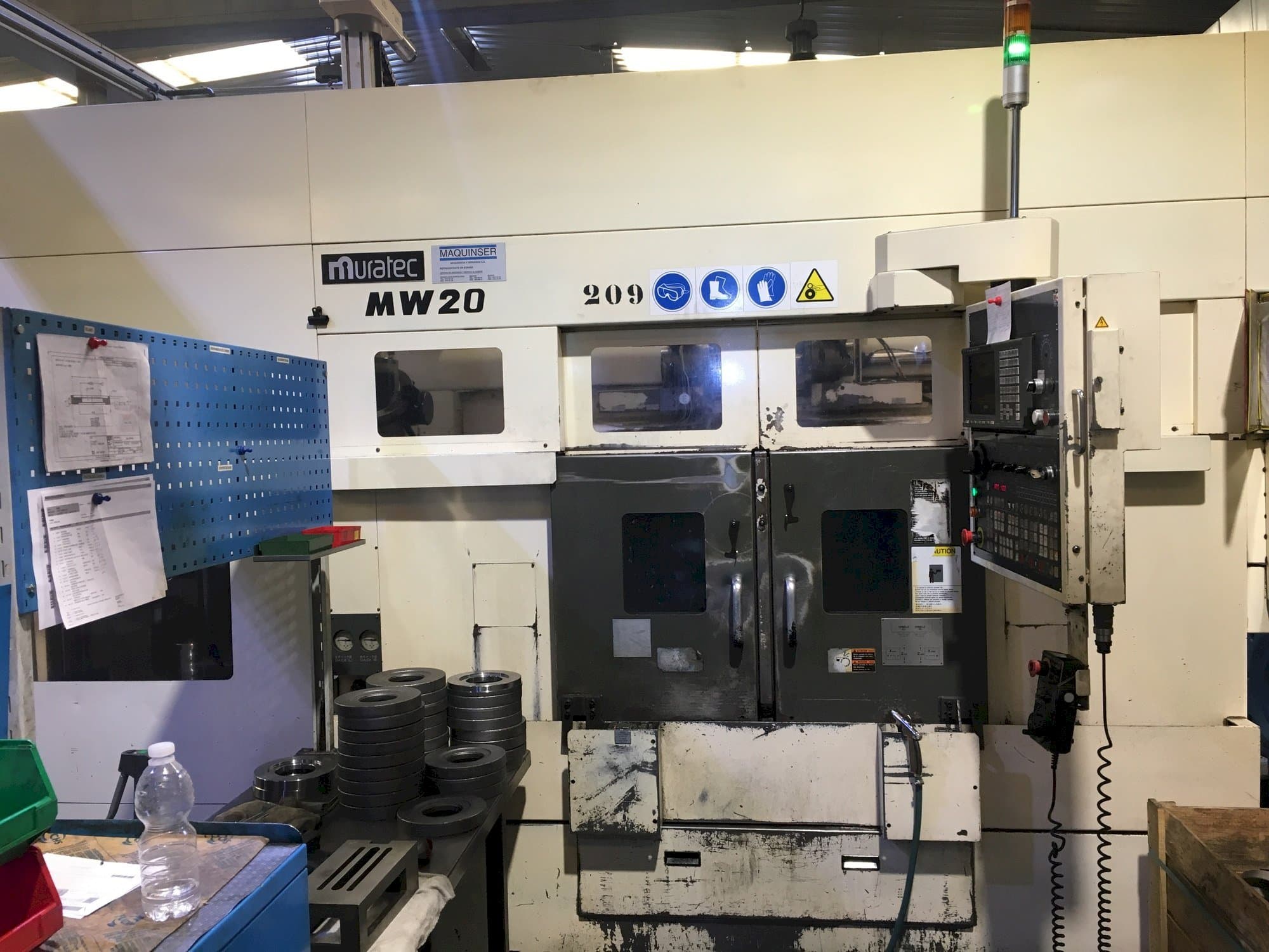 Frontansicht der Muratec MW20 Maschine
