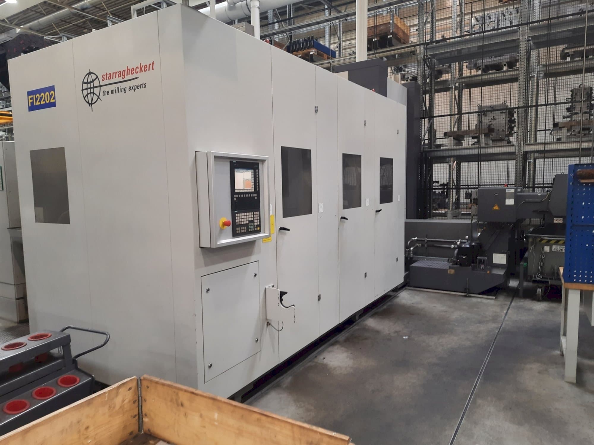 Frontansicht der Heckert HEC 1000 Maschine