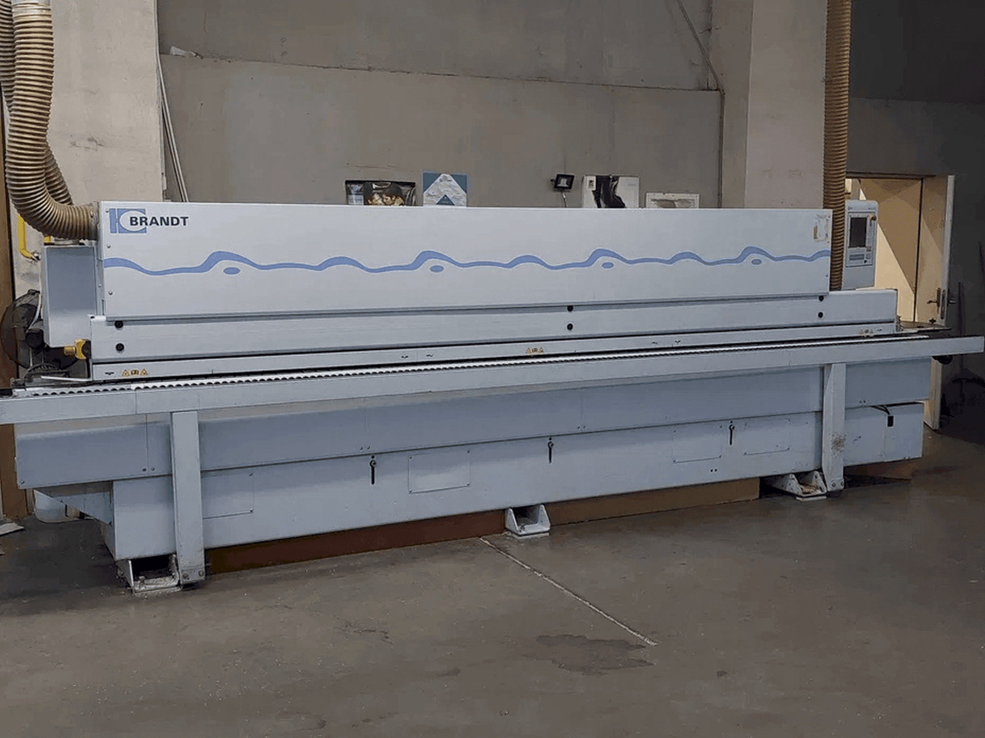 Frontansicht der BRANDT Optimat KDF 650 C  Maschine