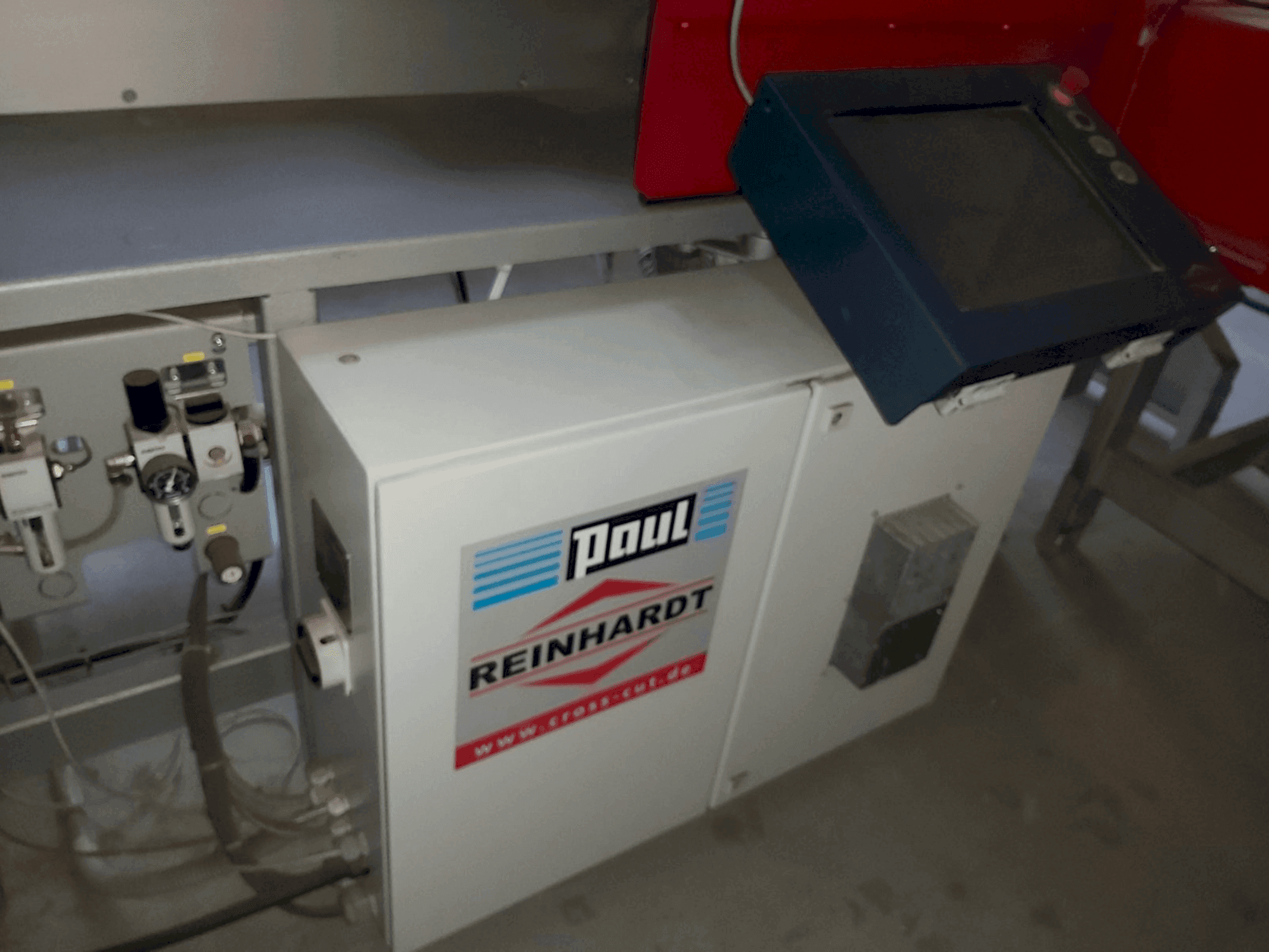 Frontansicht der Paul Reinhardt SlimLine SL170 S60 Maschine