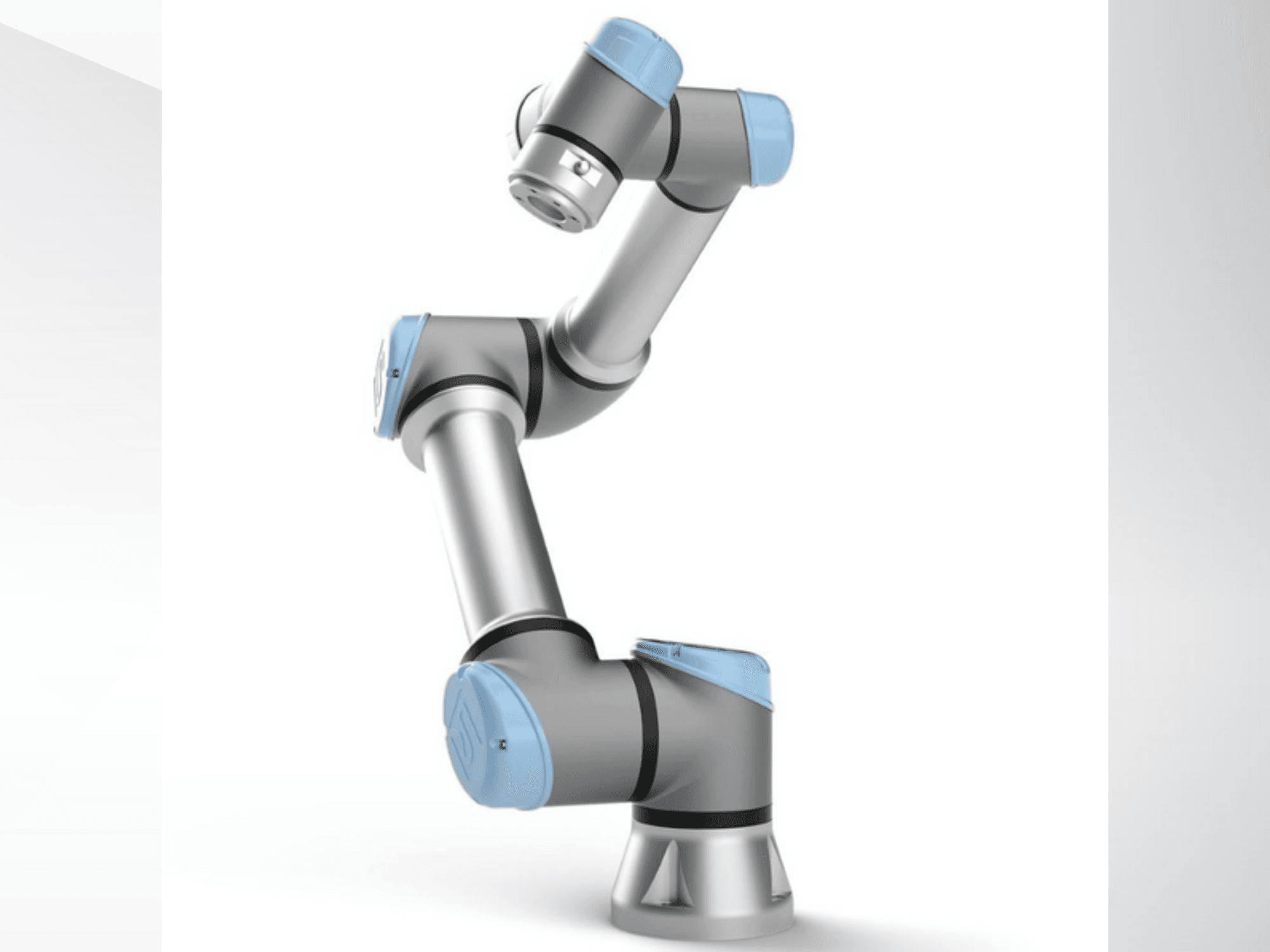 Frontansicht der Universal Robots UR-3e  Maschine