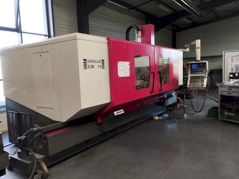Frontansicht der HEDELIUS CB 70-3200 Maschine