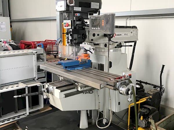 Frontansicht der LAGUN FTV2  Maschine