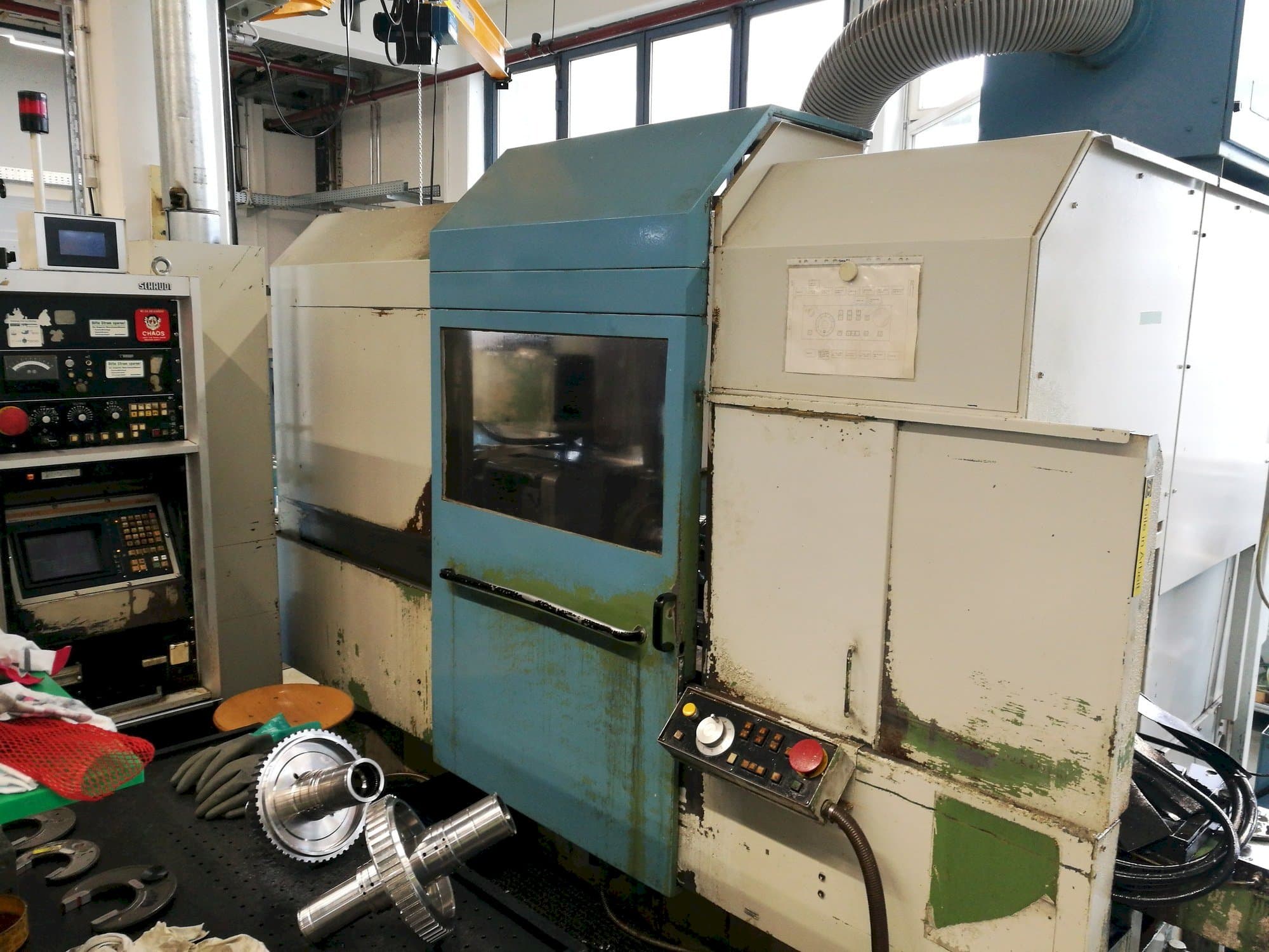 Linke Ansicht der Schaudt  PF 5N 1000  Maschine