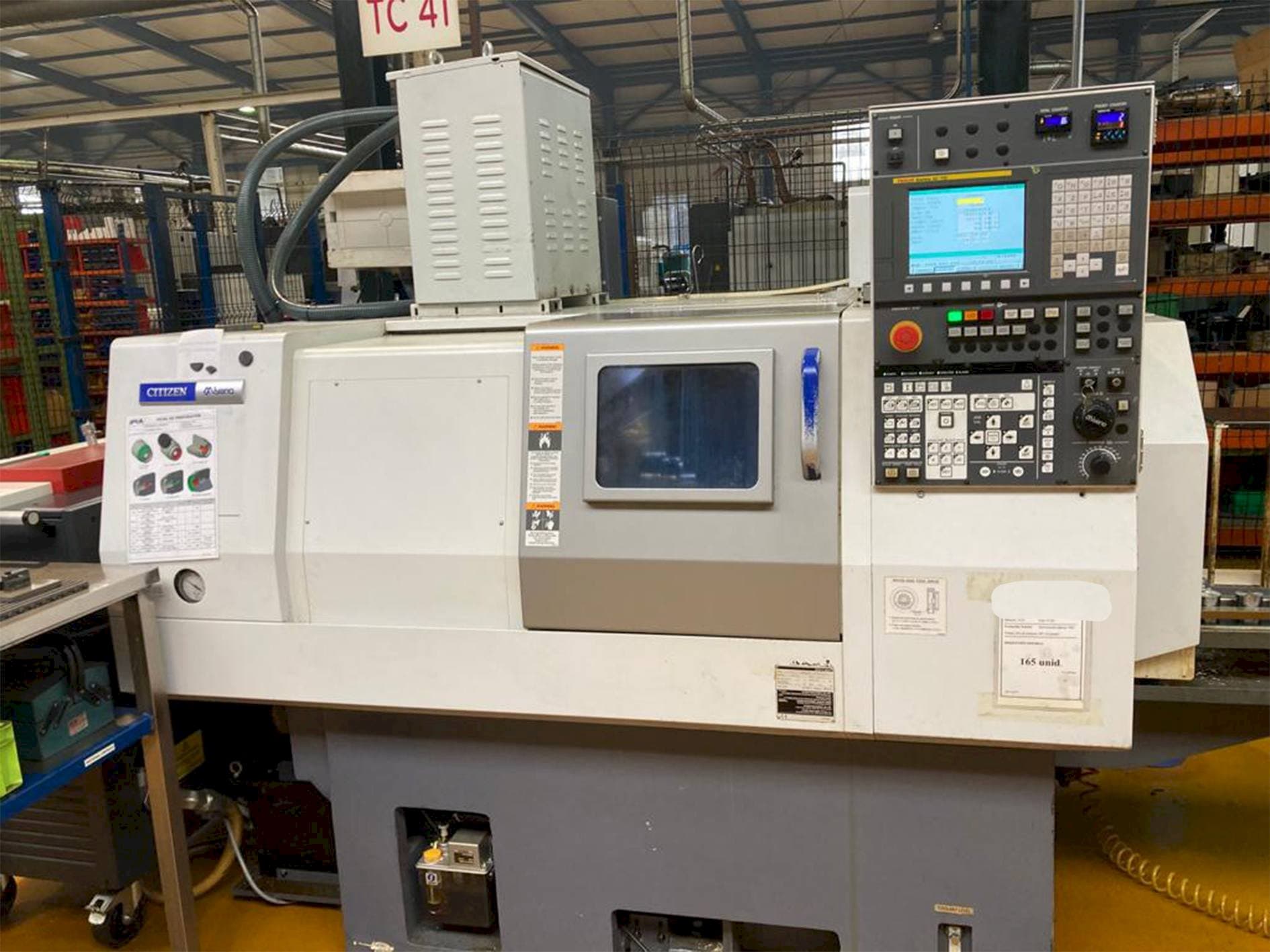 Frontansicht der Miyano LZ-01RY2 Maschine