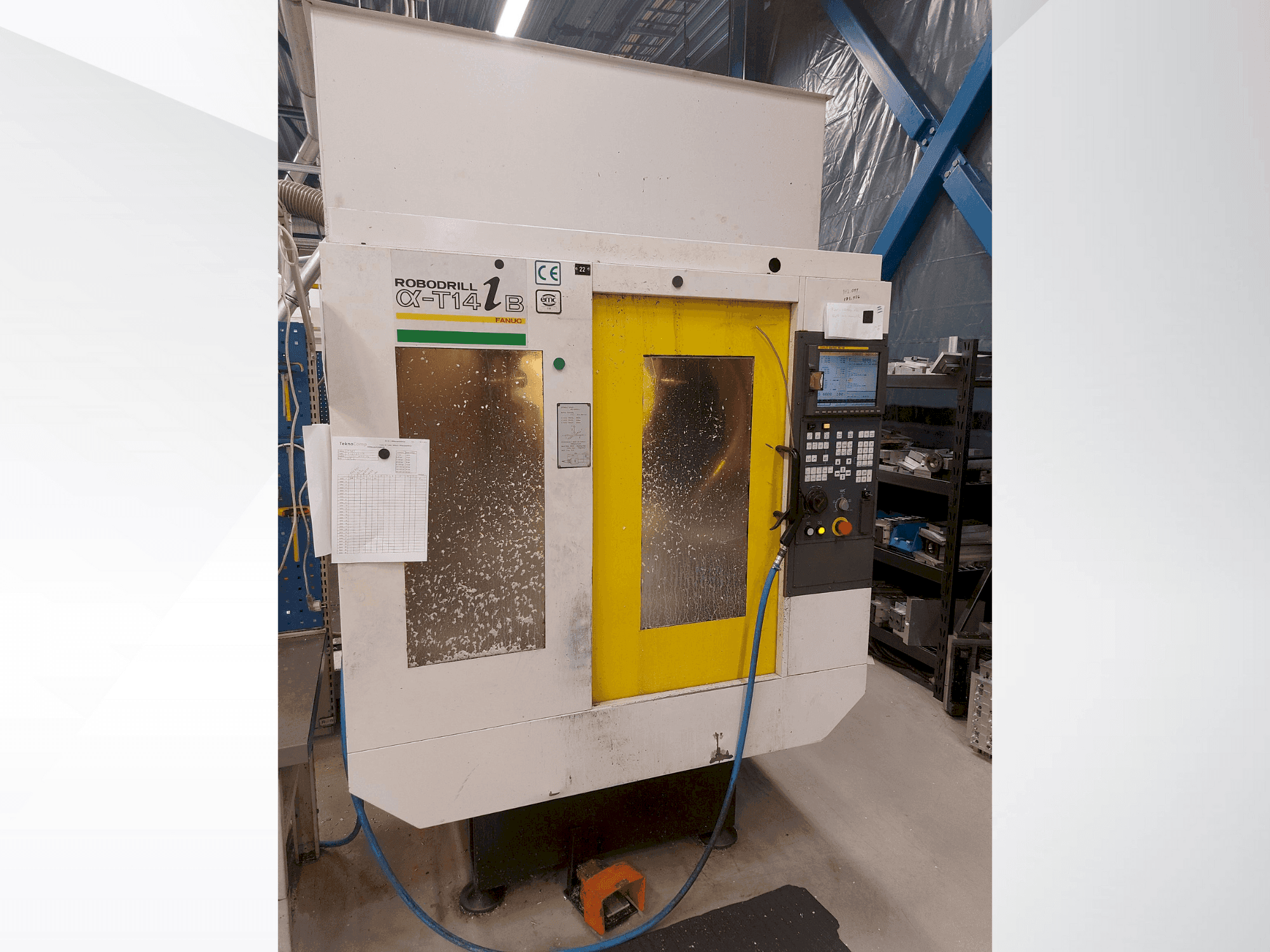 Frontansicht der FANUC Robodrill α-T14iB  Maschine