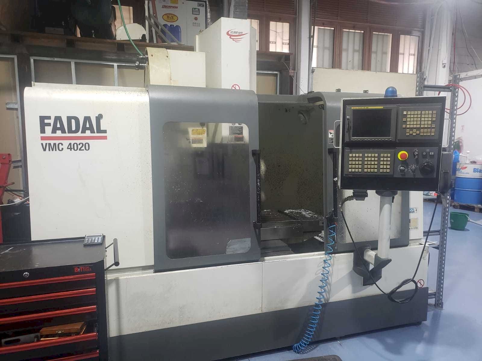 Frontansicht der FADAL VMC 4020 HT  Maschine