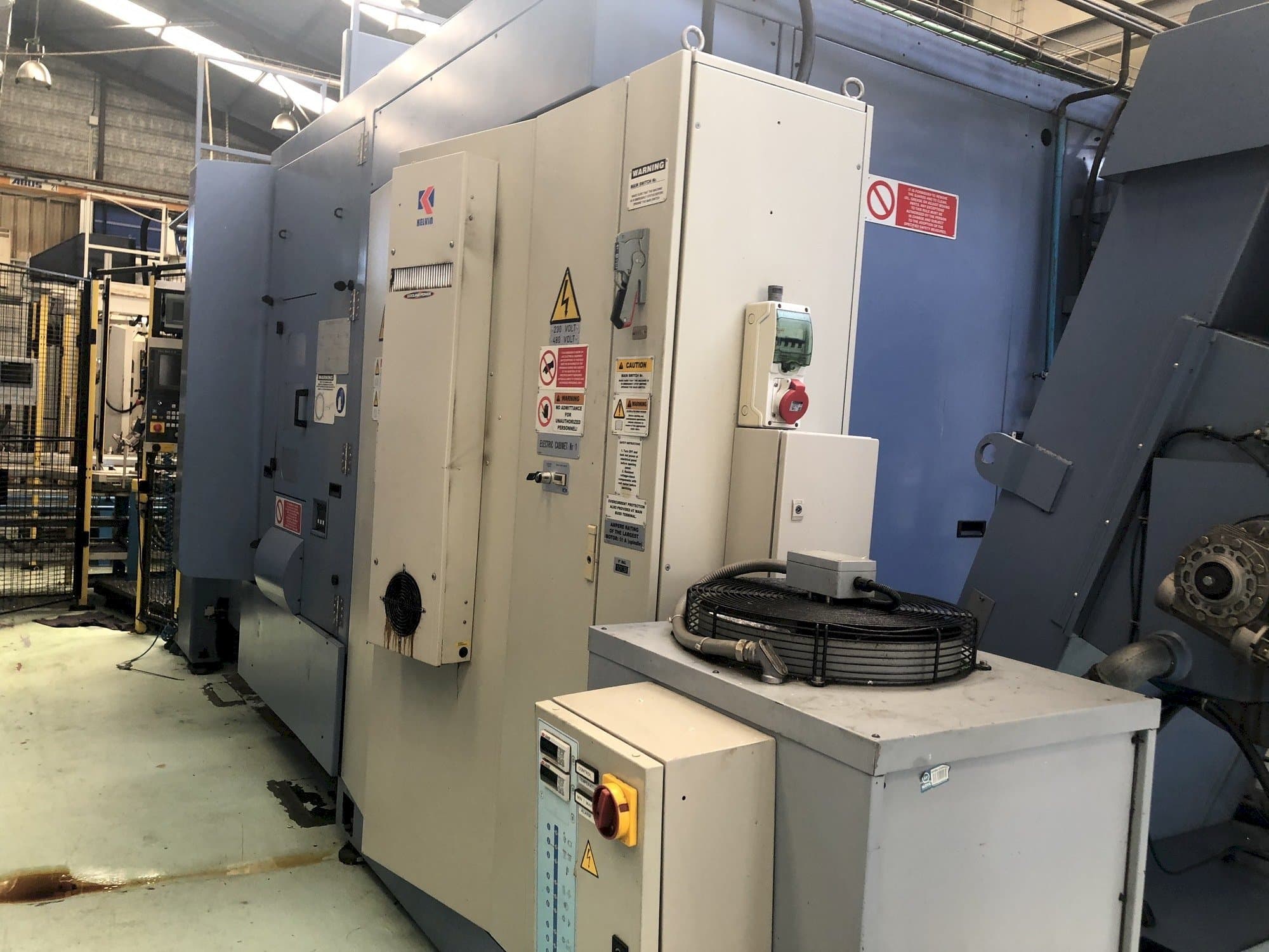 Frontansicht der MCM Clock Maschine