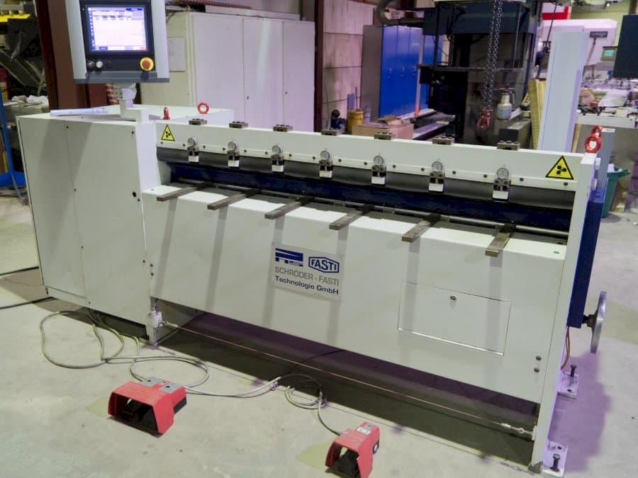 Frontansicht der SCHRODER Fasti 145-18/075 Maschine