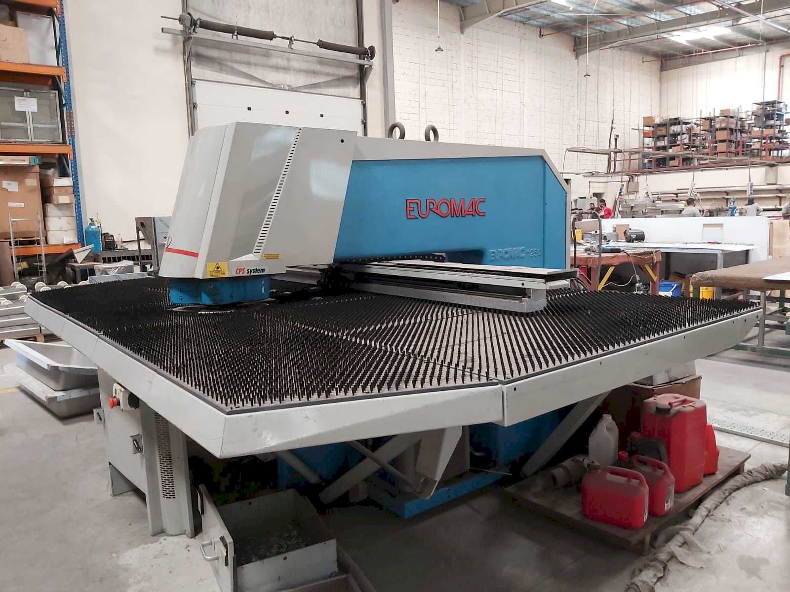 Frontansicht der Euromac MTX INDEX Maschine