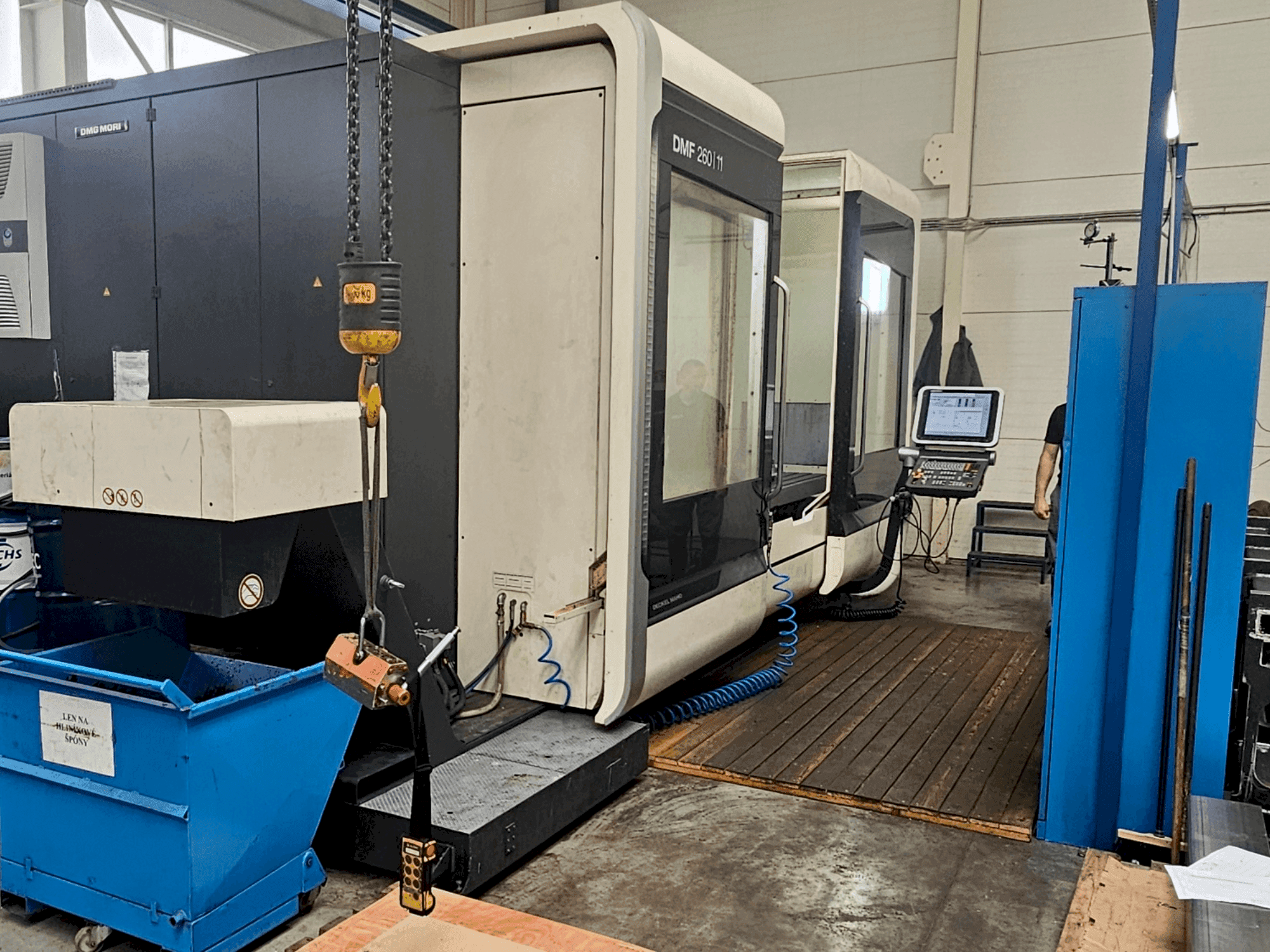 Frontansicht der DMG MORI DMG MORI DMF 260/11 KGT Maschine