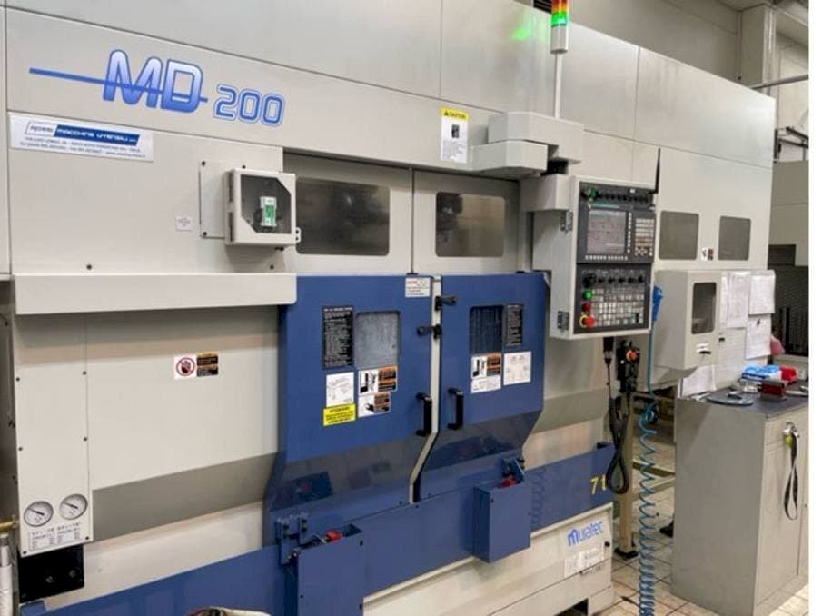 Frontansicht der Muratec MD 200 Maschine