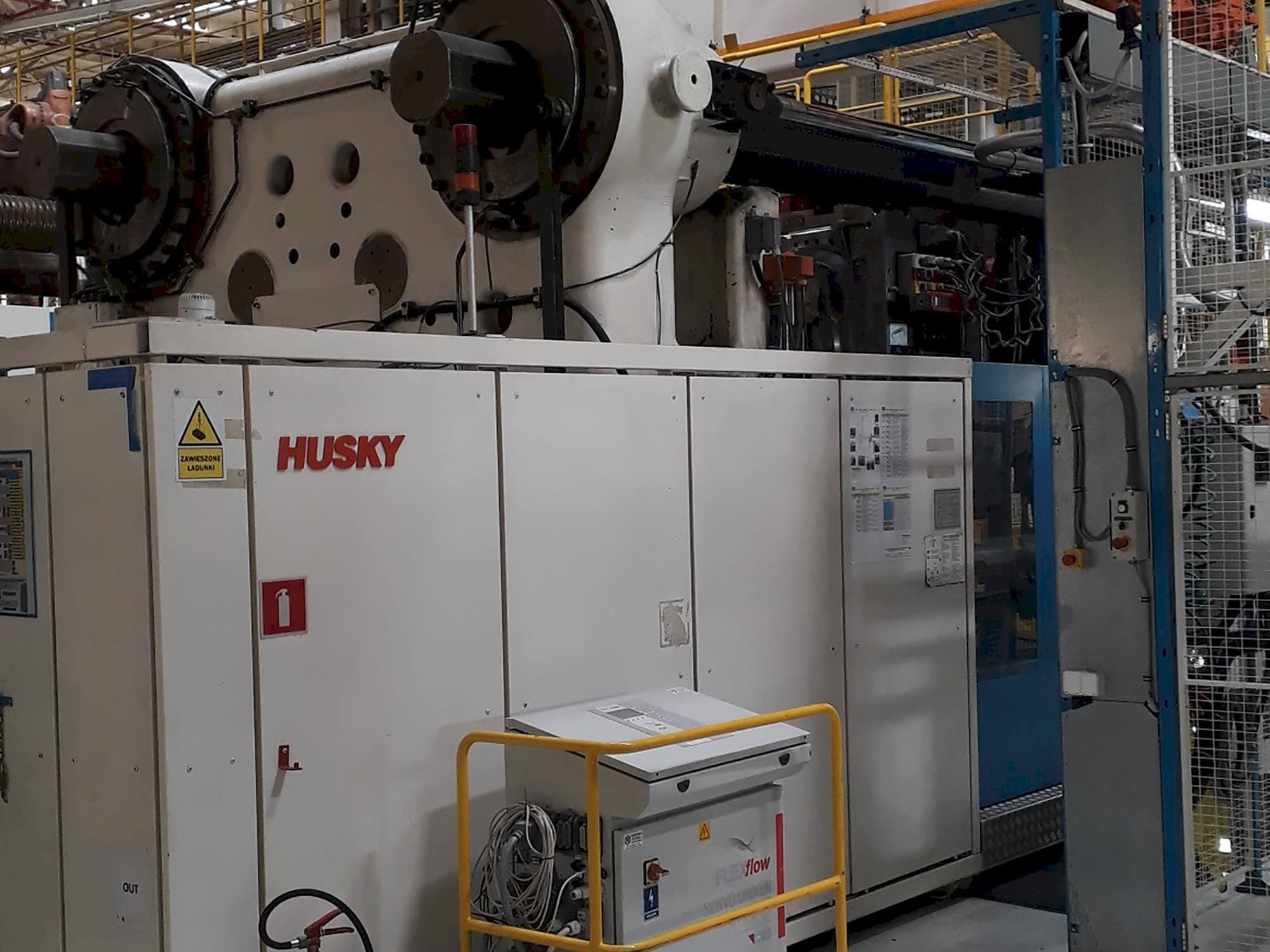 Frontansicht der Husky ELL2350 RS155/145 Maschine