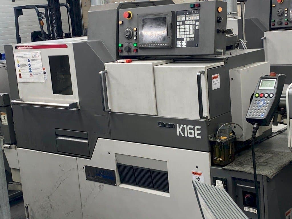 Frontansicht der Citizen Cincom K16EVIIP Maschine