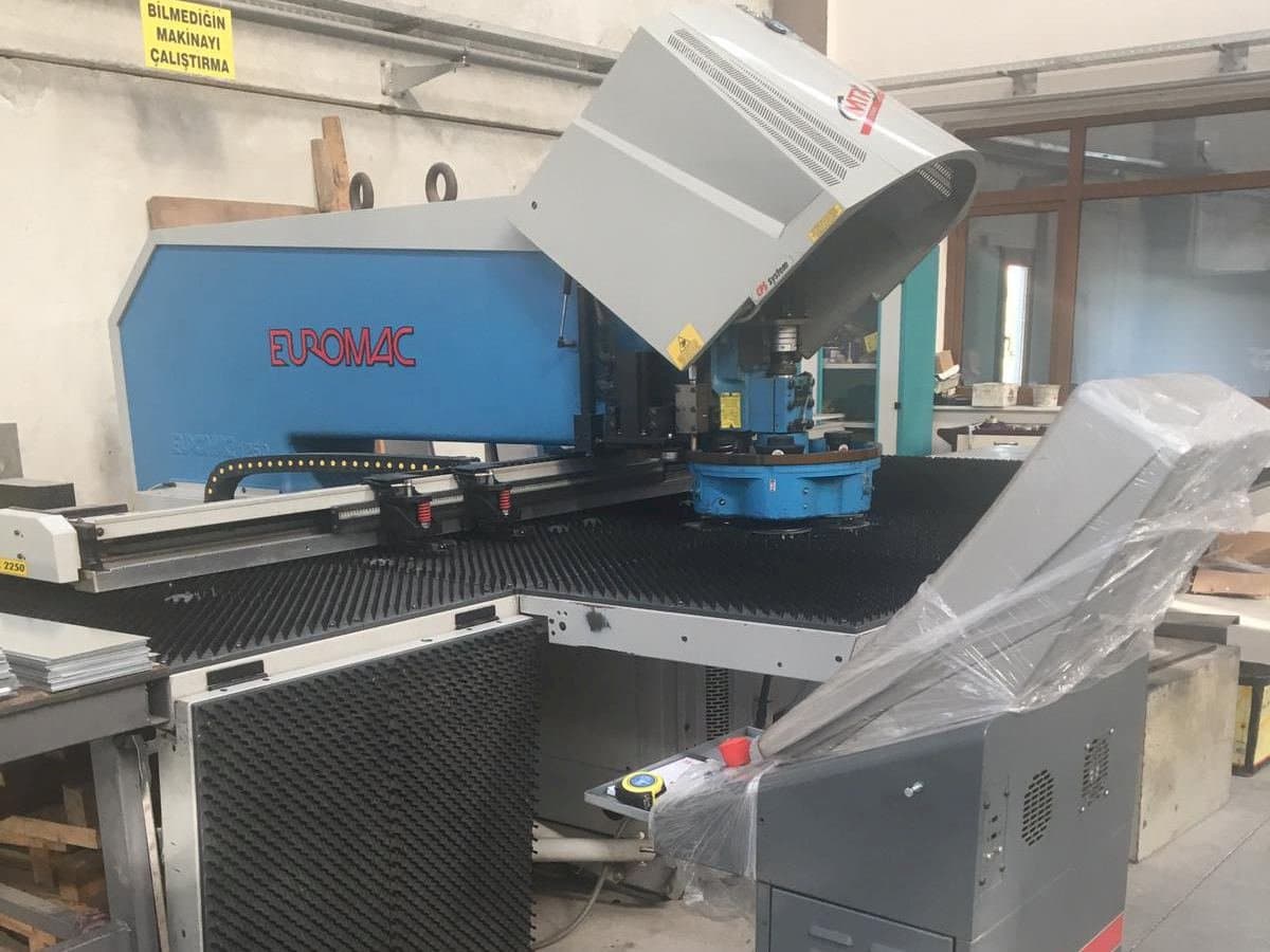 Frontansicht der Euromac MTX Flex 6  Maschine