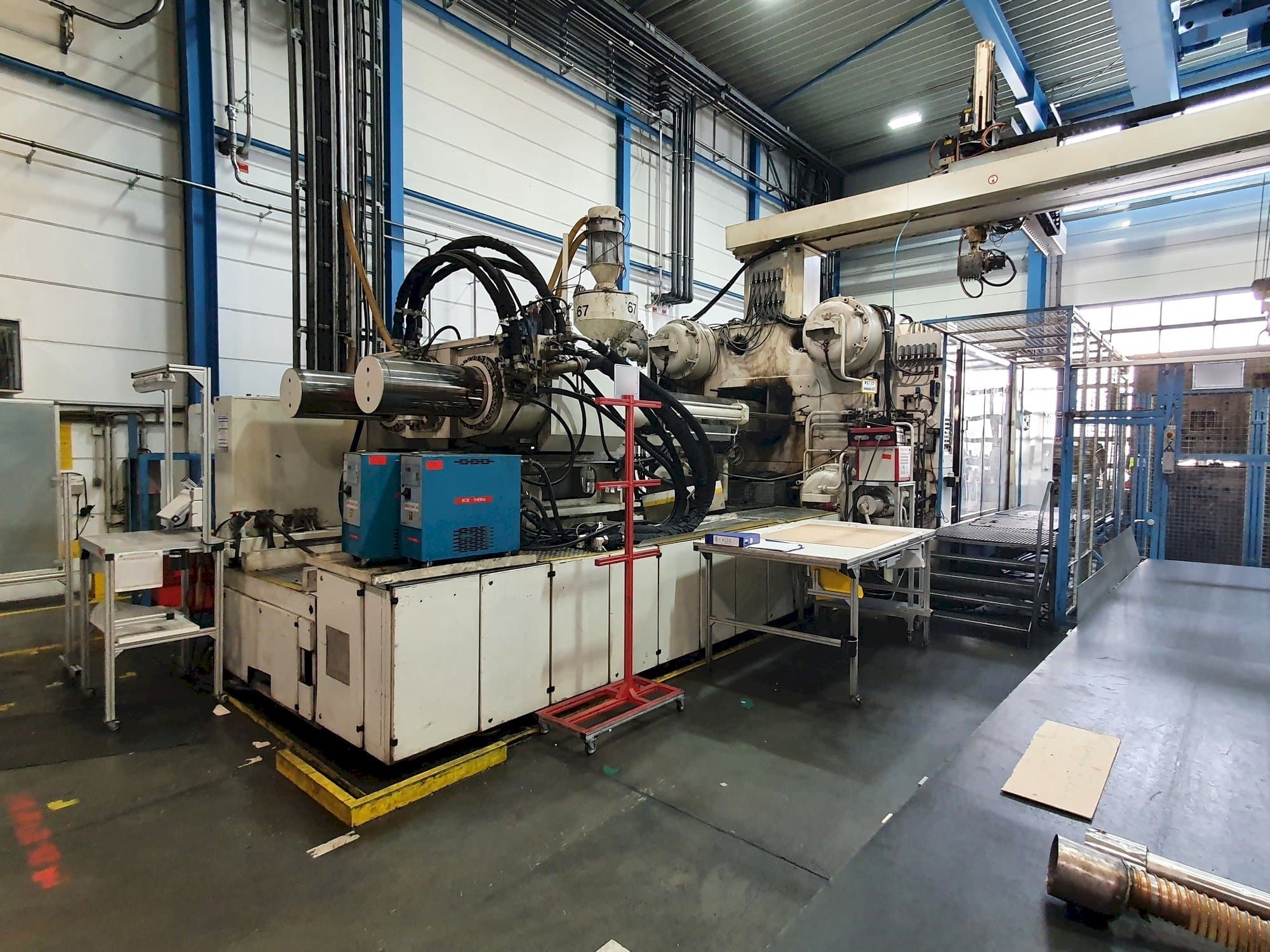 Frontansicht der Engel ES 16050/2000 Duo Maschine