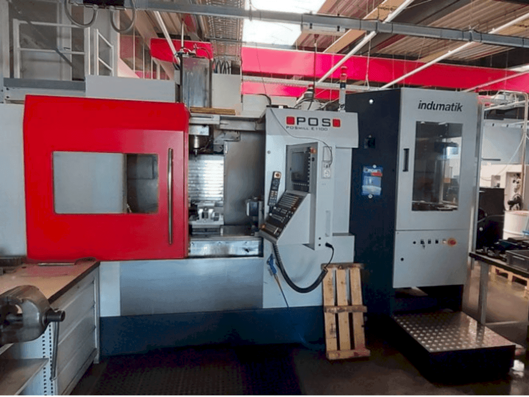 Frontansicht der POSmill POS E1100 Maschine