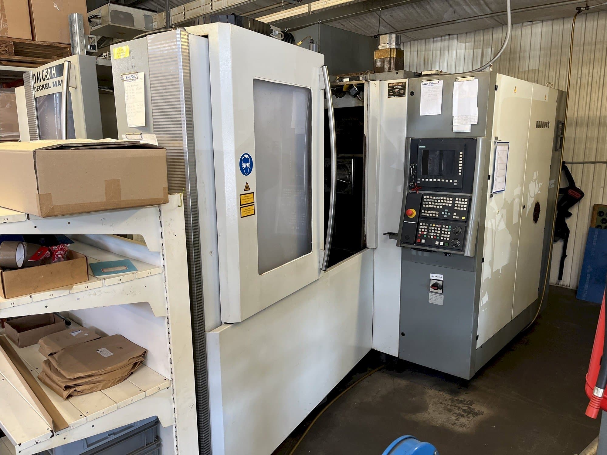 Frontansicht der DMG MORI DMC 50H  Maschine