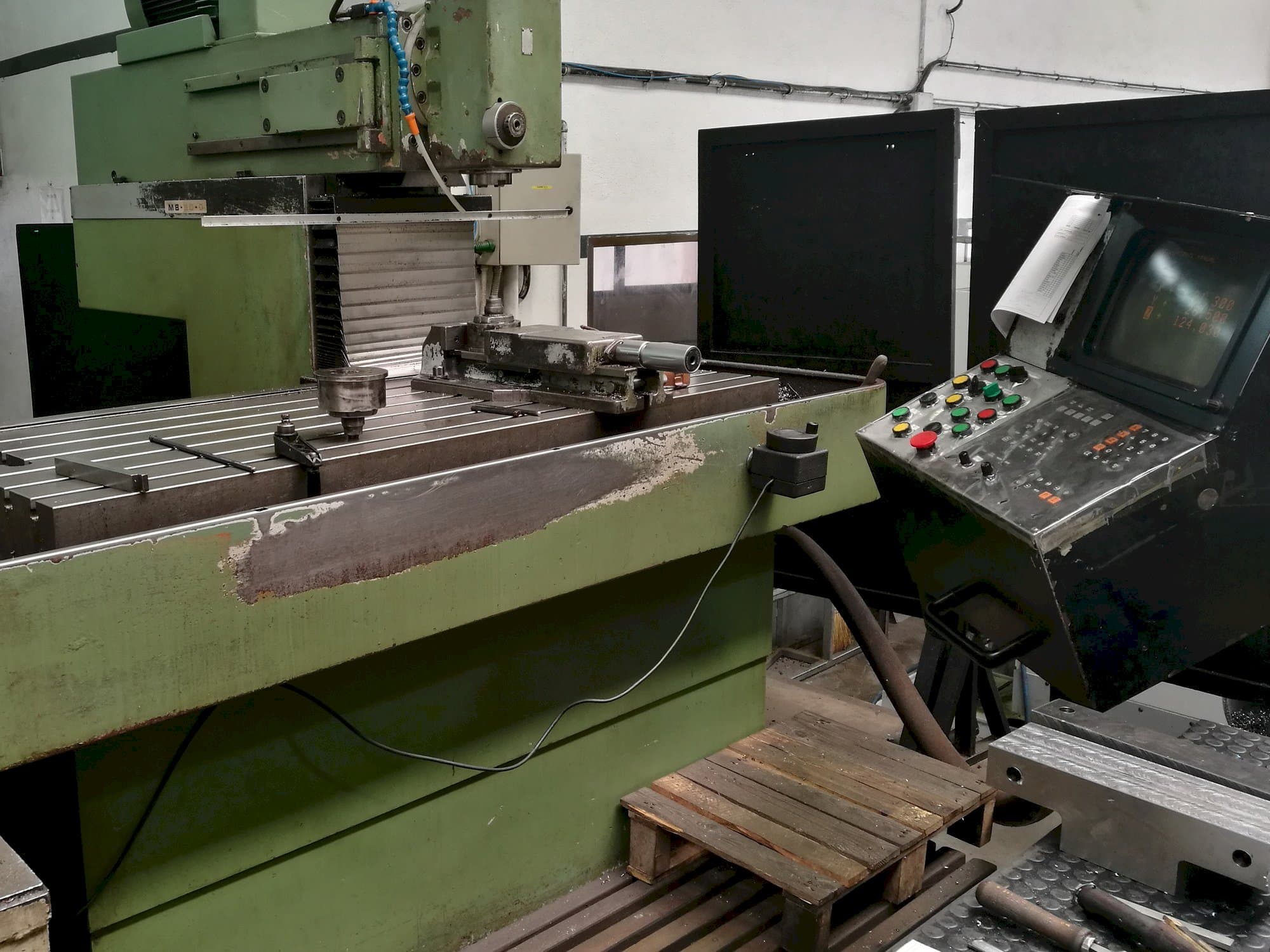 Frontansicht der Metba MB50-D Maschine