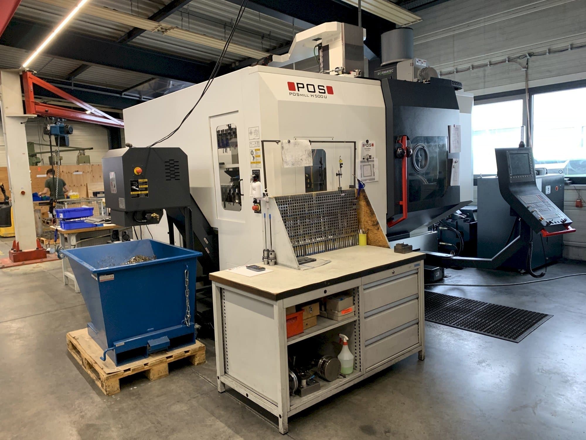 Frontansicht der POSmill H 500 U Maschine