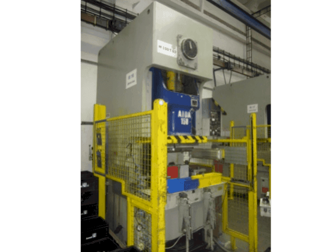 Frontansicht der AIDA NC 1-150 (2) Maschine