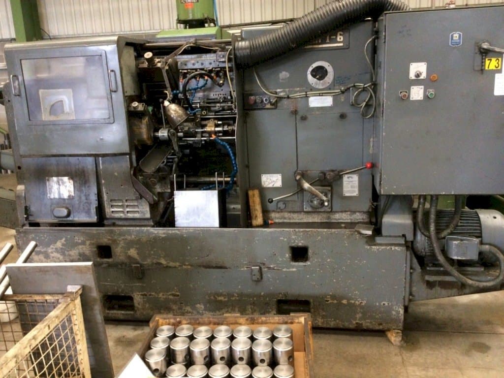 Frontansicht der Wickman 1-2  Maschine