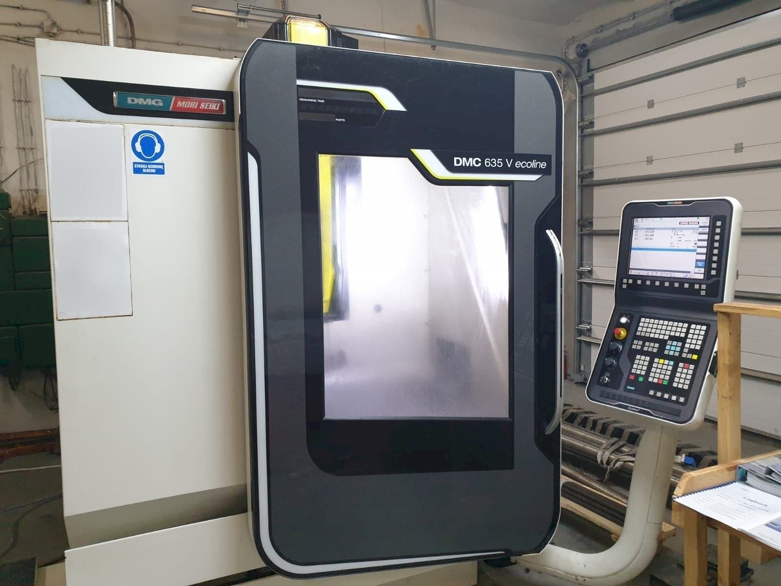 Frontansicht der DMG DMC 635 V ecoline Maschine