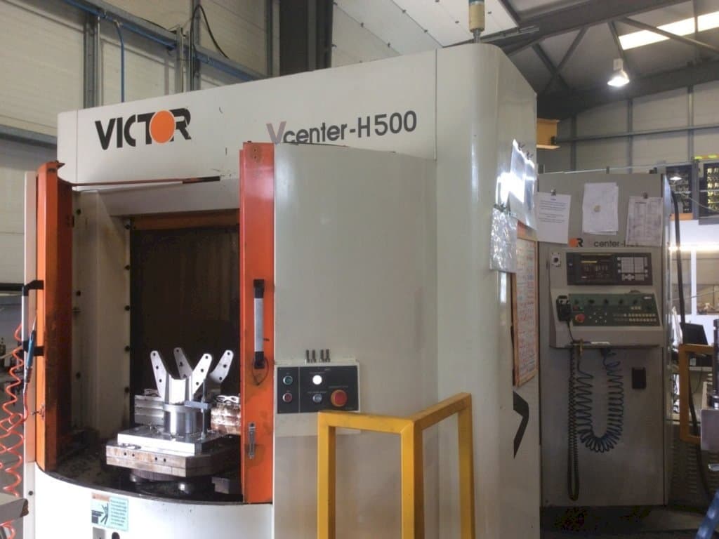 Frontansicht der Victor H 500  Maschine