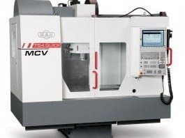 Frontansicht der KOVOSVIT MAS MCV 754 Quick Maschine
