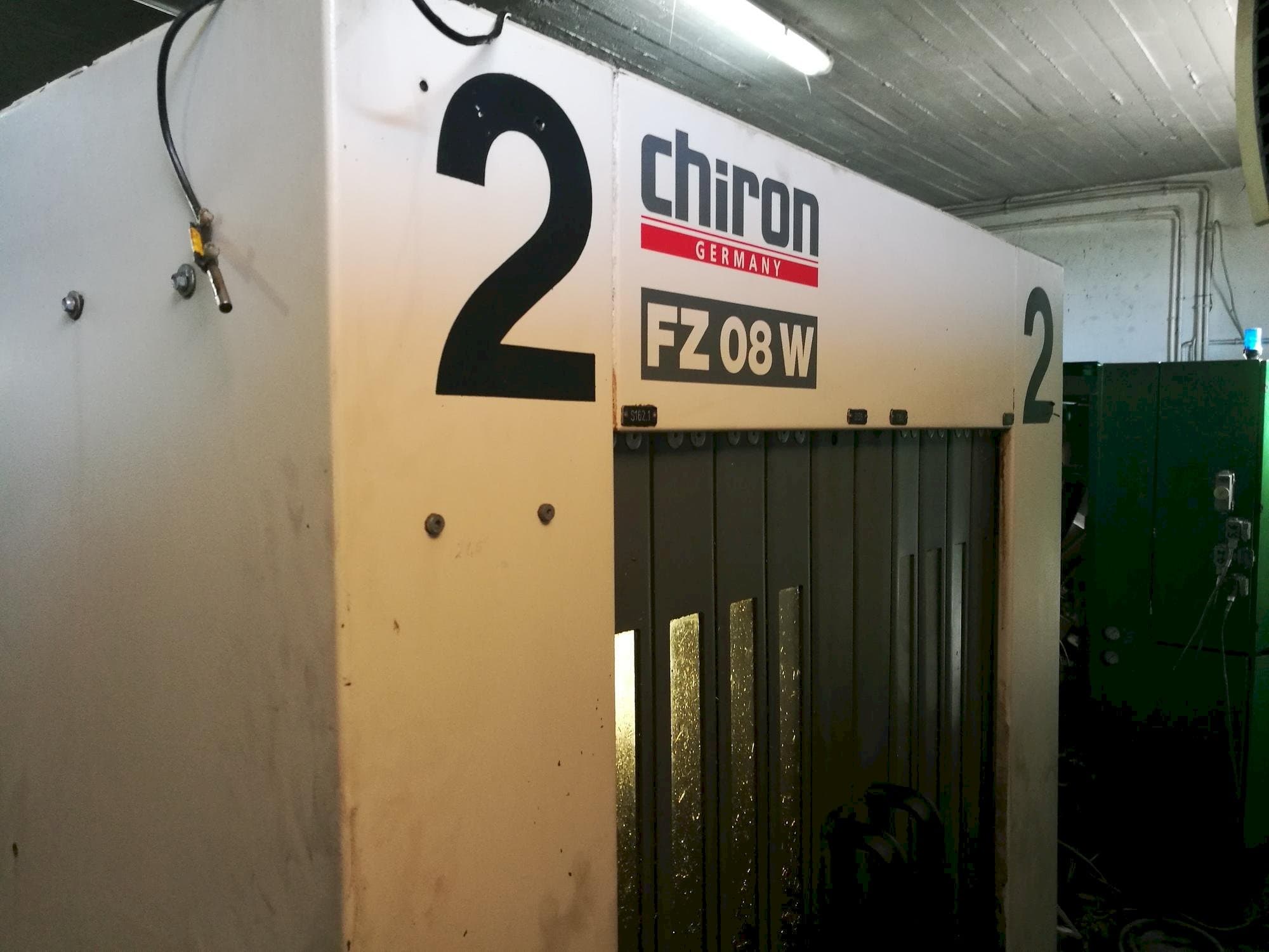 Frontansicht der CHIRON FZ 08 W  Maschine