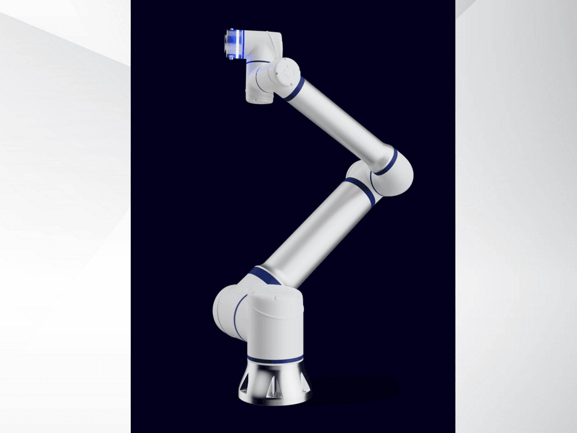 Frontansicht der ELITE Robots CS625  Maschine