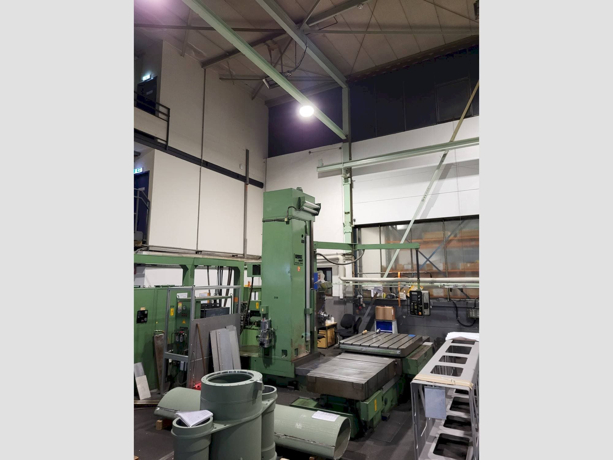 Frontansicht der WOTAN 1 R/6 Maschine