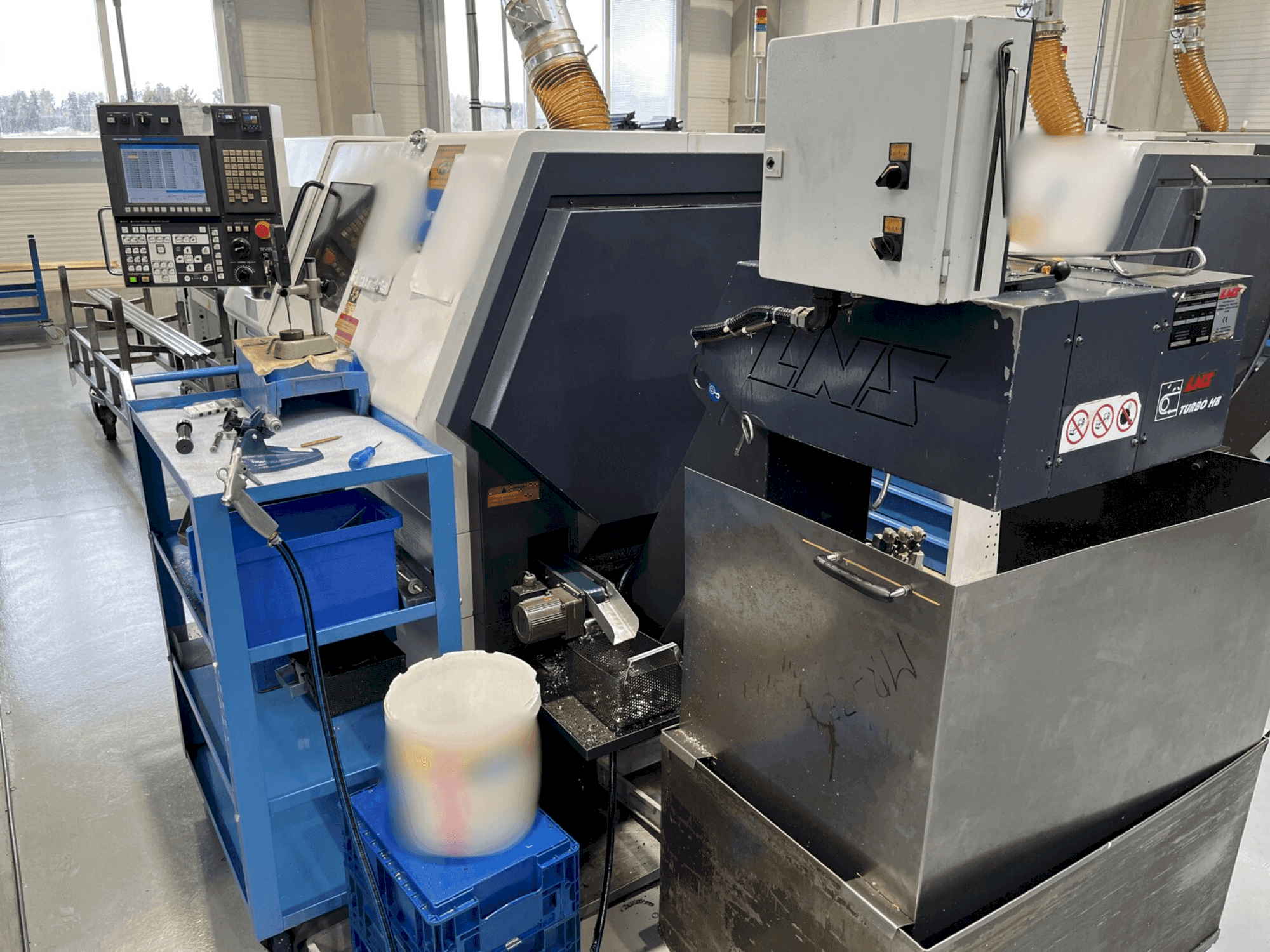 Frontansicht der Miyano BNA-42DHY  Maschine