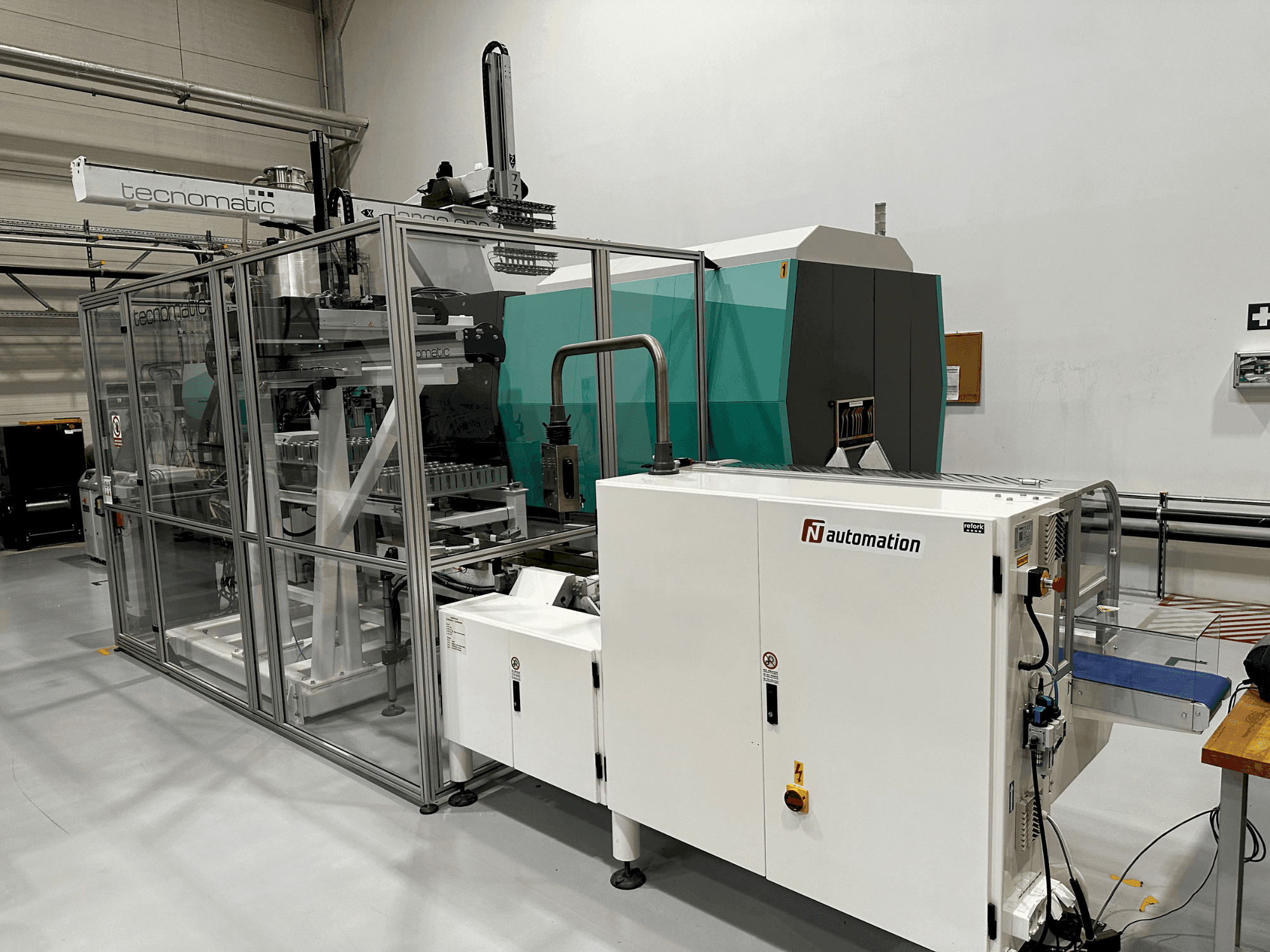 Frontansicht der Arburg Allrounder 920H 5000-4600  Maschine