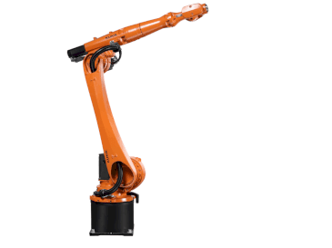 Frontansicht der KUKA KP2 HV 2600 HW Maschine