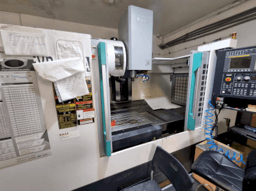 Frontansicht der Feeler FVP1300A Maschine