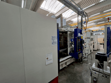 Frontansicht der Engel duo 2400/650  Maschine