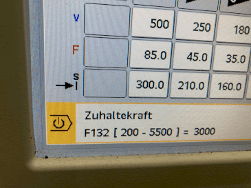 Frontansicht der Arburg Allrounder 920 S 5000-2100 Maschine