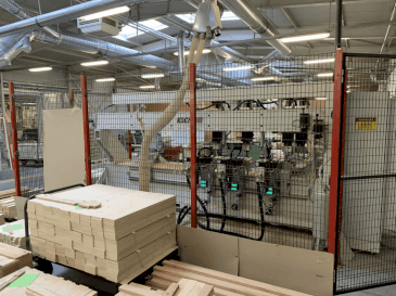 Frontansicht der KOCH BL 2500 NC select line Maschine