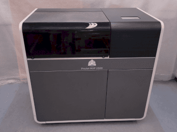 Frontansicht der 3DSYSTEMS ProJet 2500 Plus Maschine