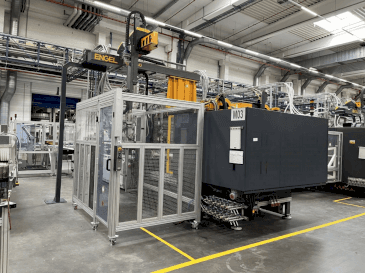 Frontansicht der Engel DUO 4550/650  Maschine