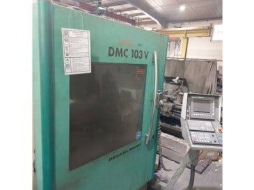 Frontansicht der DECKEL MAHO DMC 103V  Maschine