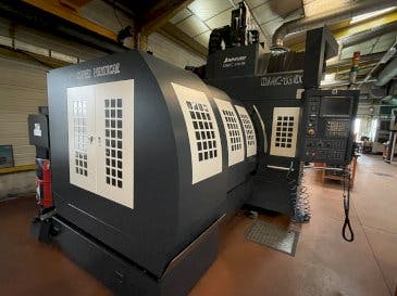 Linke Ansicht der Johnford DMC 1600  Maschine