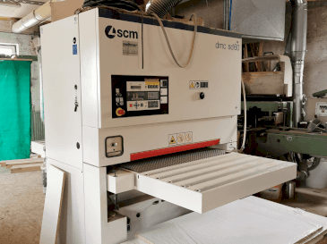 Frontansicht der SCM DMC sd60 Maschine