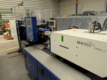 Frontansicht der HAITIAN MA900 II eco Maschine